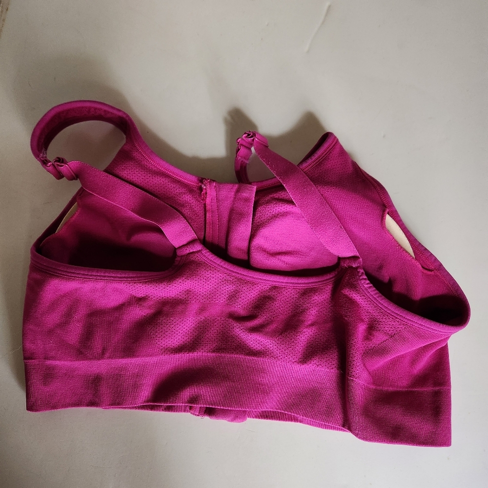 Prairie Wear Pink Hugger Vida Large Compression Bra - Picture 3 of 3